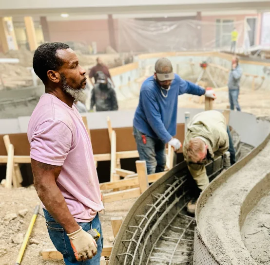 custom pool construction 2
